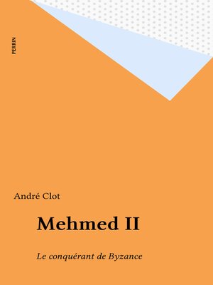 cover image of Mehmed II